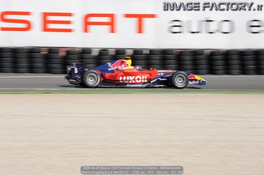 2008-04-26 Monza 1530 Formule Renault 3.5 Series - Mikhail Aleshin